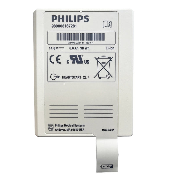 Philips 989803167281 Replacement Battery for Philips HeartStart XL+ 861290