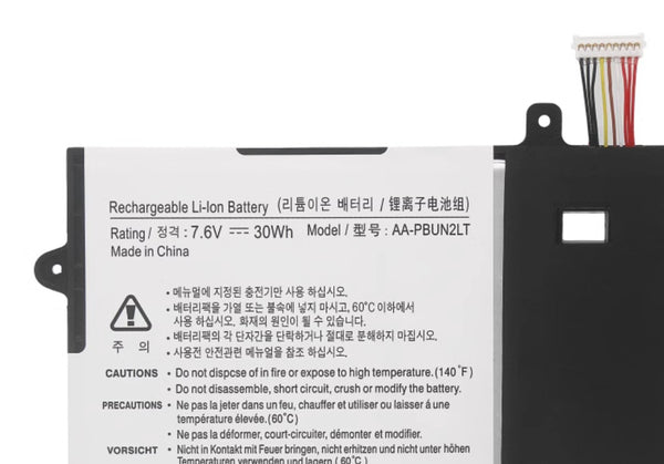 AA-PBUN2LT AA-PBUN2QT Battery for Samsung NP900X3L 900X3L 900X3J